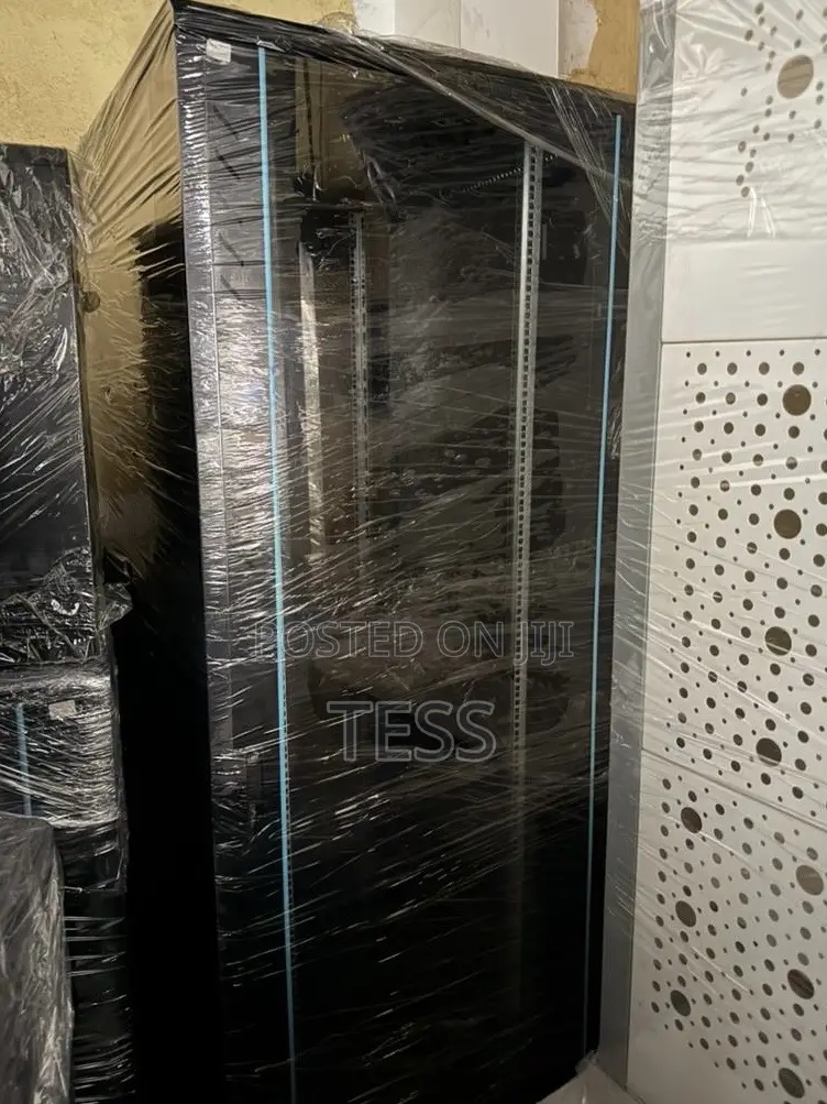 42u Rack Cabinet (800x1000) Glass Door With 4 Fans and 1 Pdu
