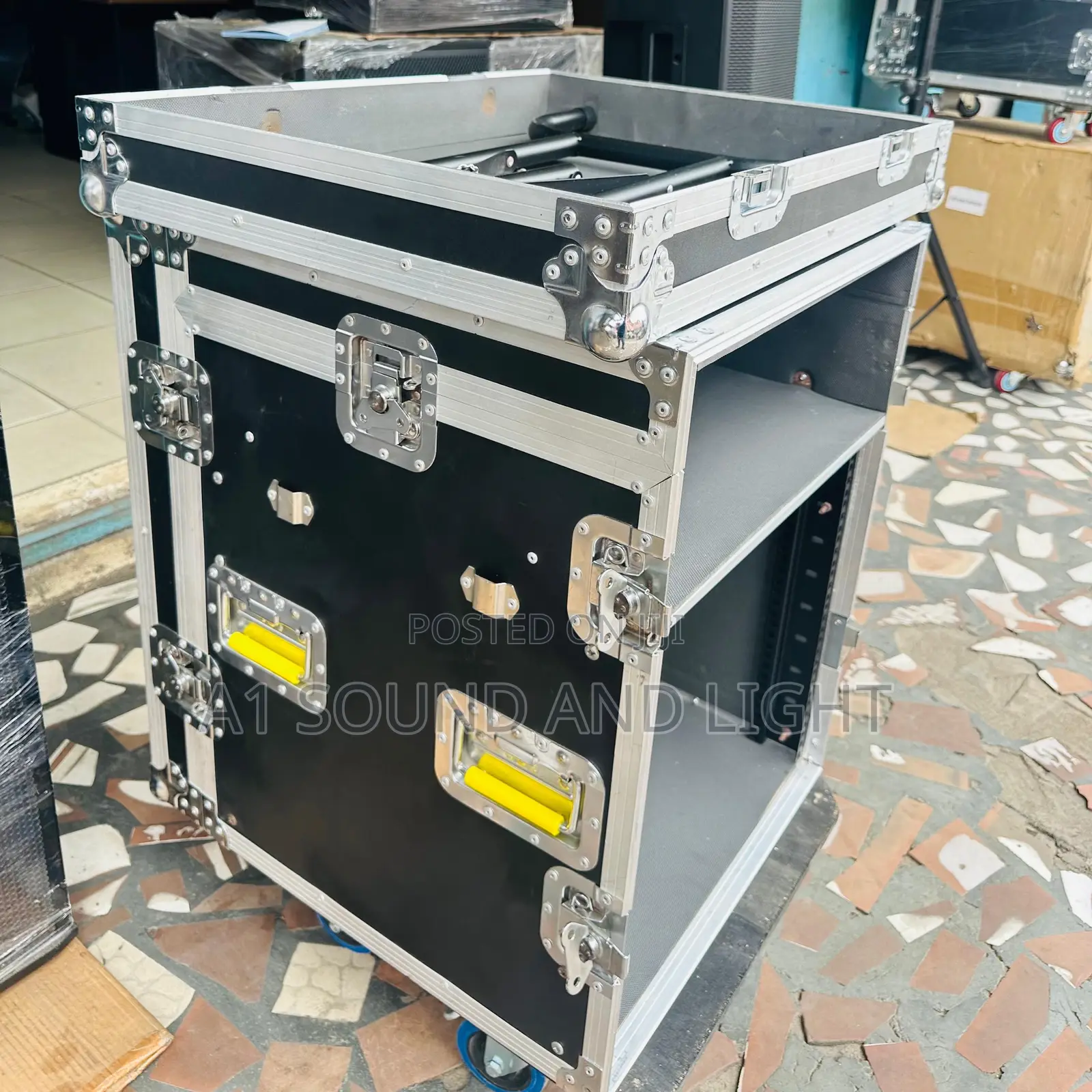 14u Dj Style Amplifier Rack / Gig Rack