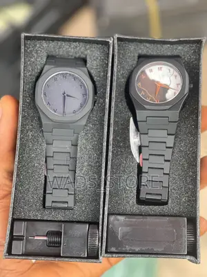 Black Arabic Aura Watch