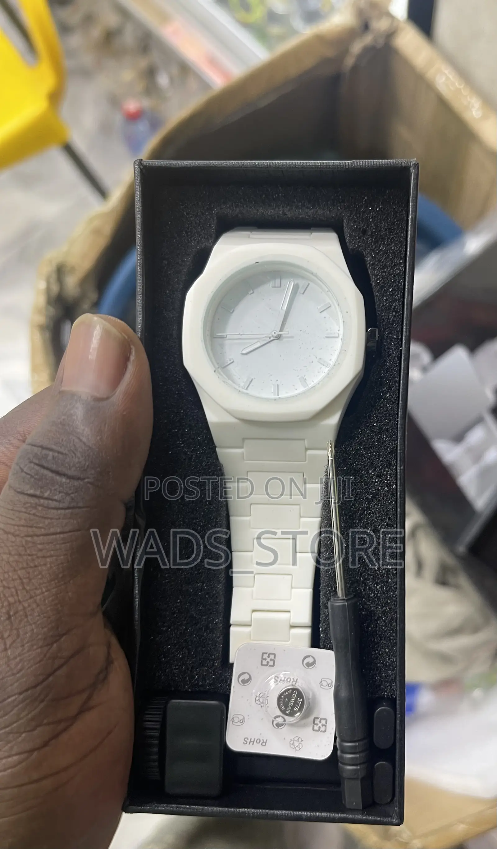 Black Arabic Aura Watch