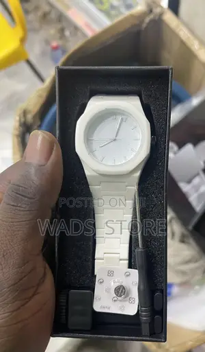 Black Arabic Aura Watch
