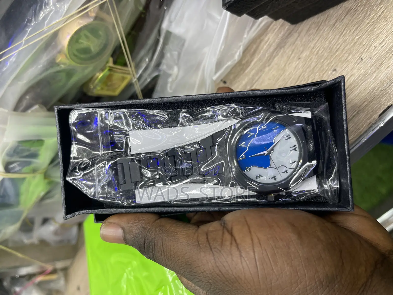 Black Arabic Aura Watch