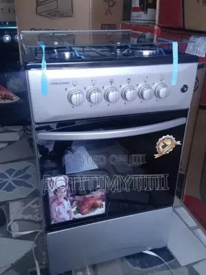 Made in Turkey Volcano 50x50cm Gas Cooker Oven Grill and Grill Light