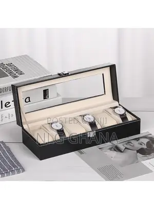 Pu Leather Watch Organizer Display Case. Ghx6557