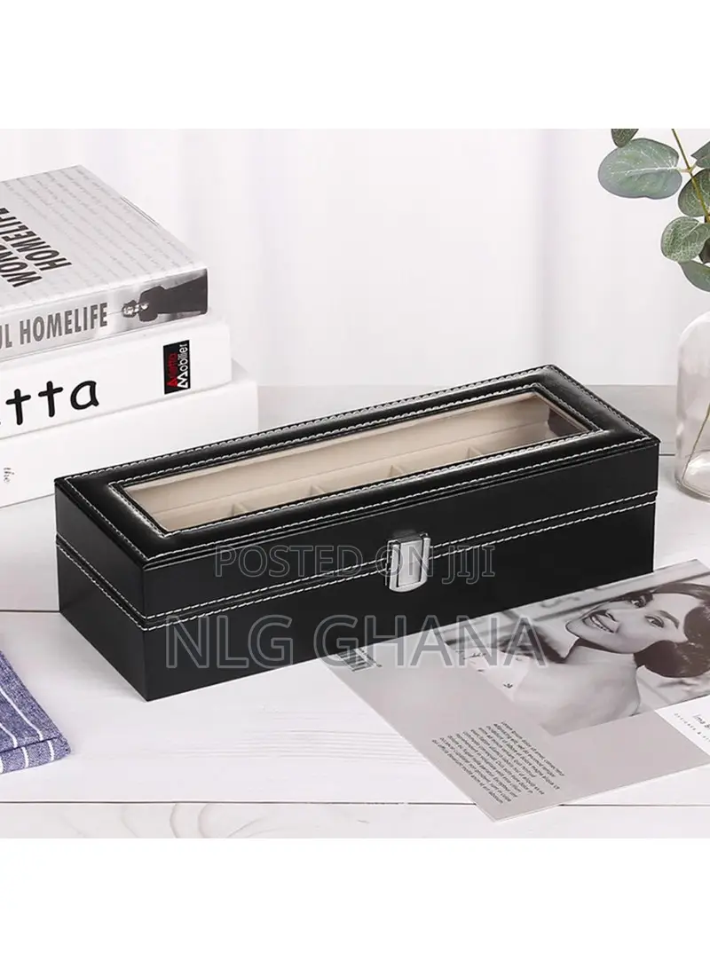 Pu Leather Watch Organizer Display Case. Ghx6557
