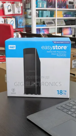 Wd 18tb Easystore Desktop Usb 3.0 External Hard Drive
