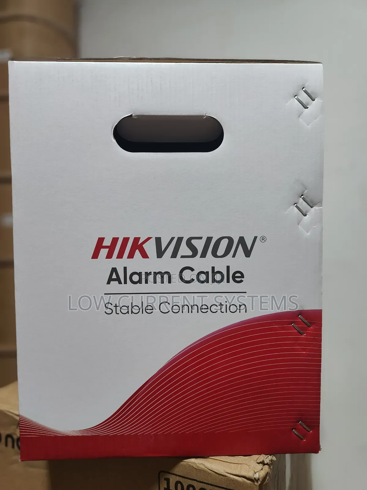 Alarm Solid Cables - Shielded Resistant Red 305 Meters