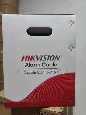 Alarm Solid Cables - Shielded Resistant Red 305 Meters