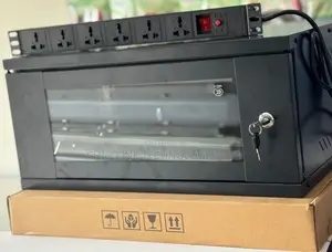 4u Network Cabinet With Fan and 6 Way Pdu