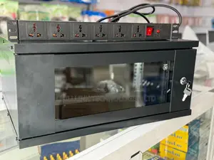 4u Network Cabinet With Fan and 6 Way Pdu