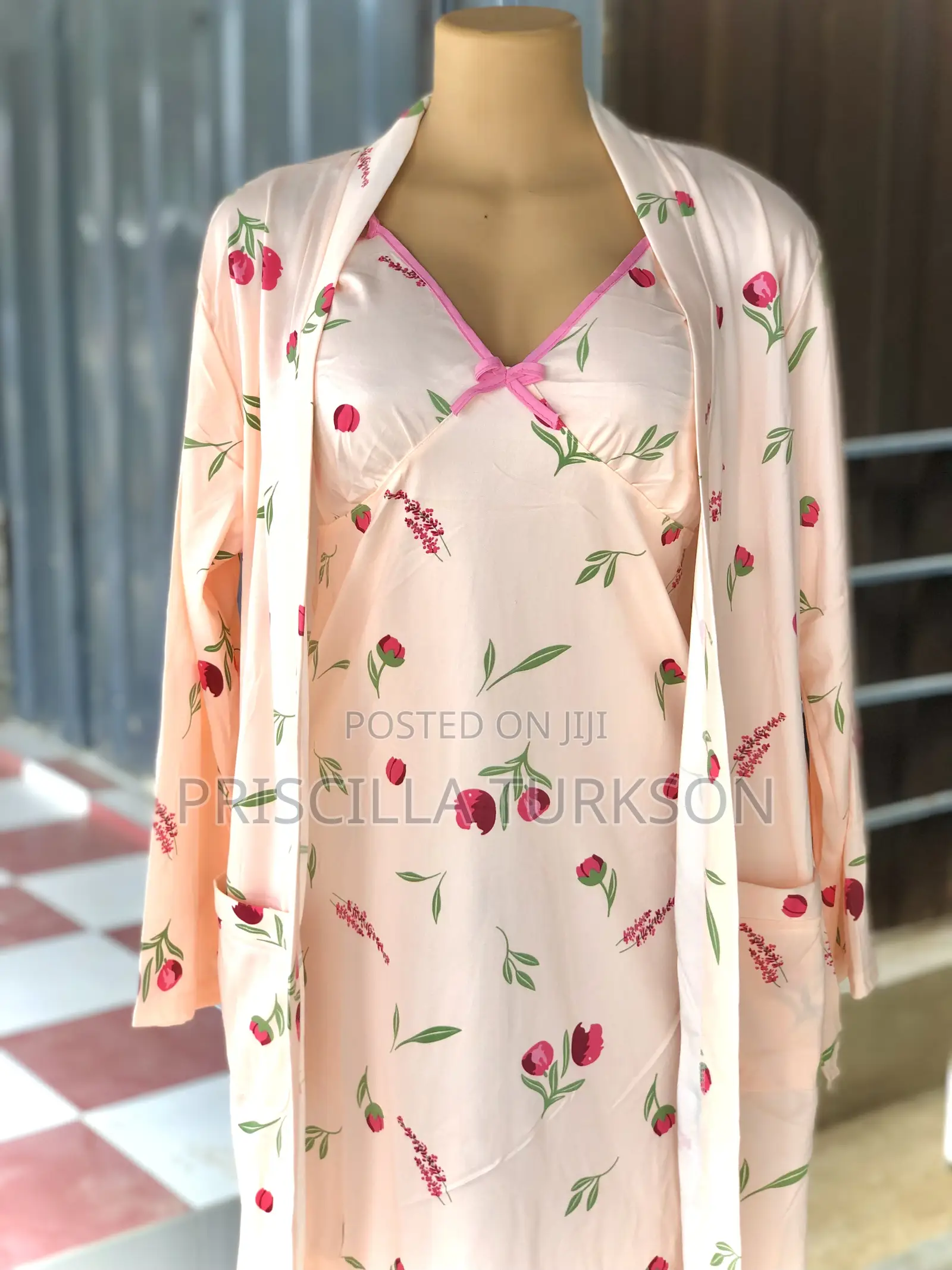 Night Wear in Grape Design