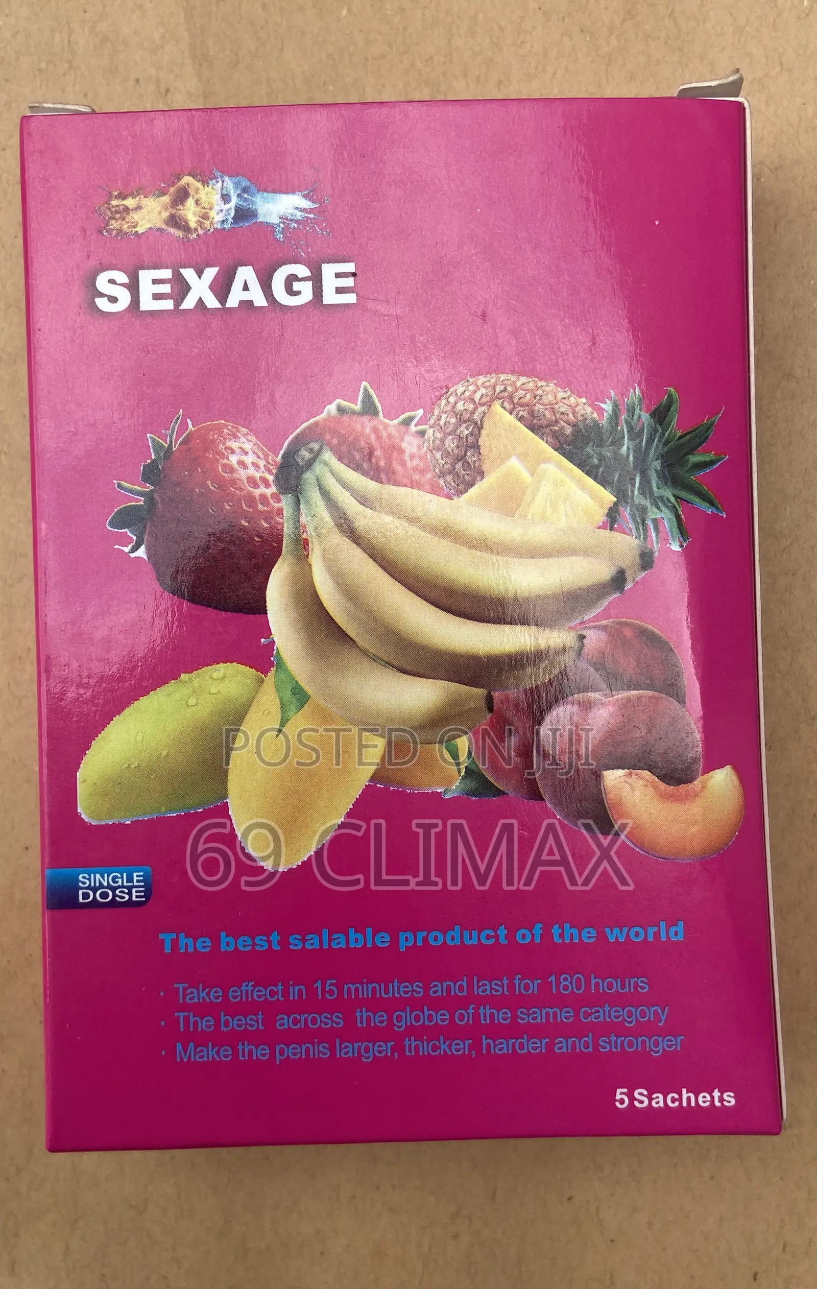Sexage Long Lasting Powder for Men ( 5 Sachets)