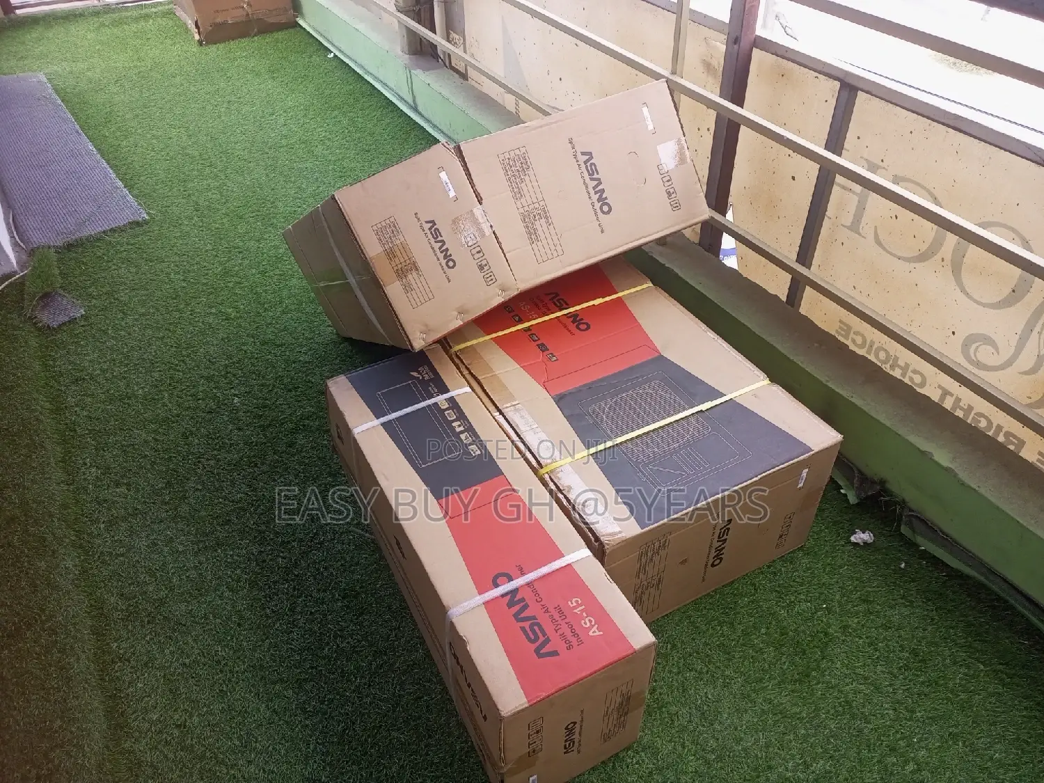 High Tech Asano Air Conditioner 1.5hp Ac Split Systematic Set