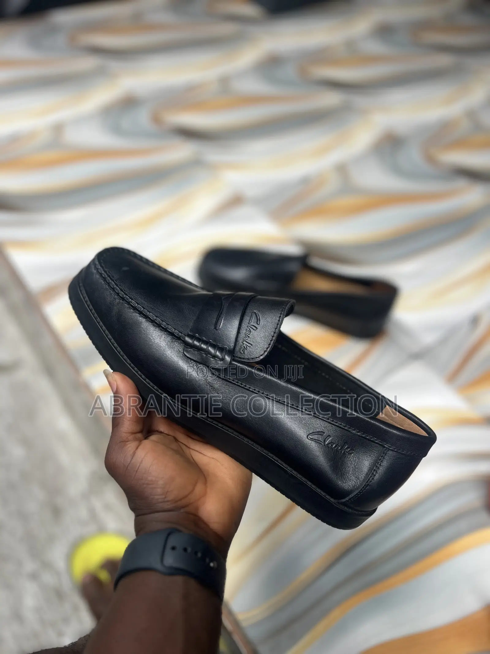 Classy Clarks Loafers All Black Available