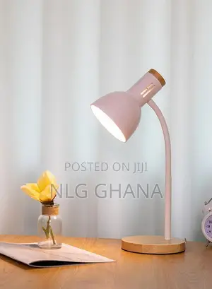 Adjustable Table Lamp With Wooden Base Wrought. Ghx6472