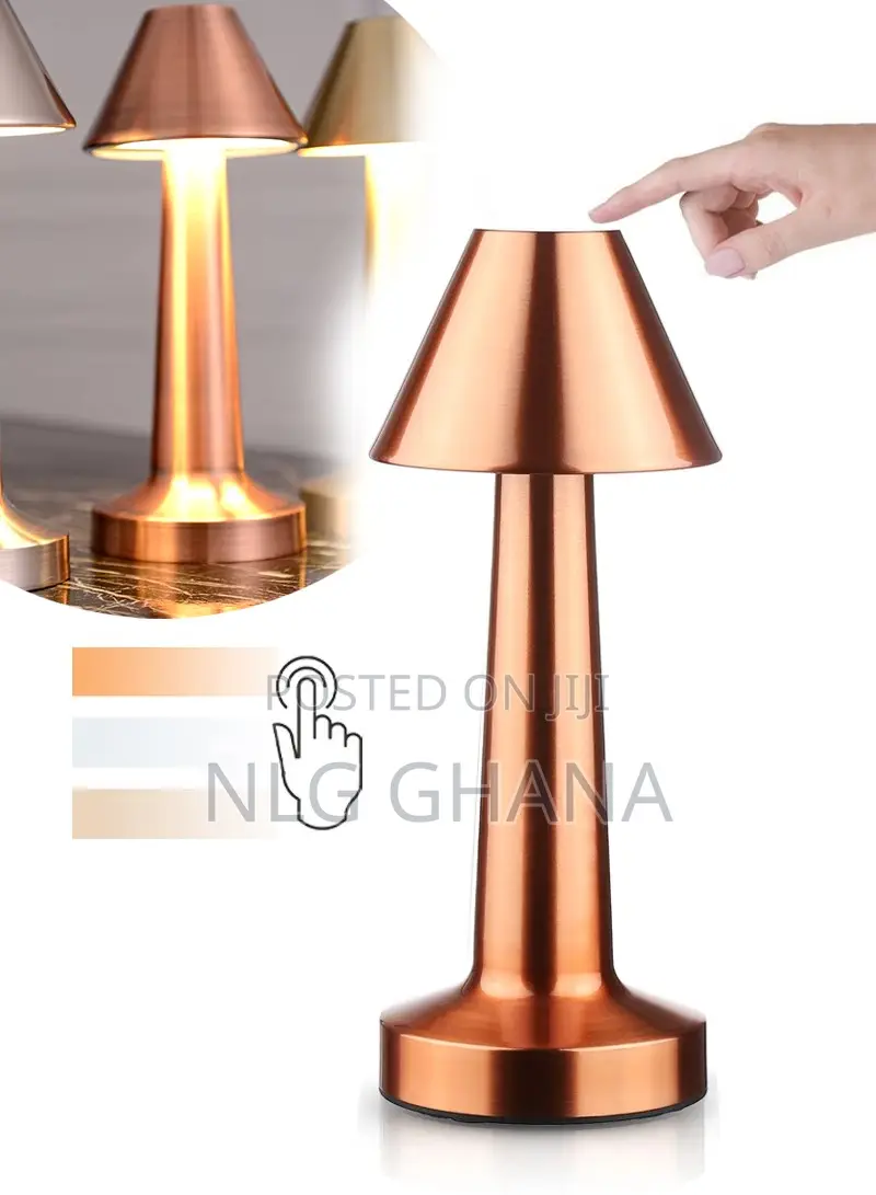 1800mah Metal Rechargeable Led Table Lamp Touch. Ghx6467