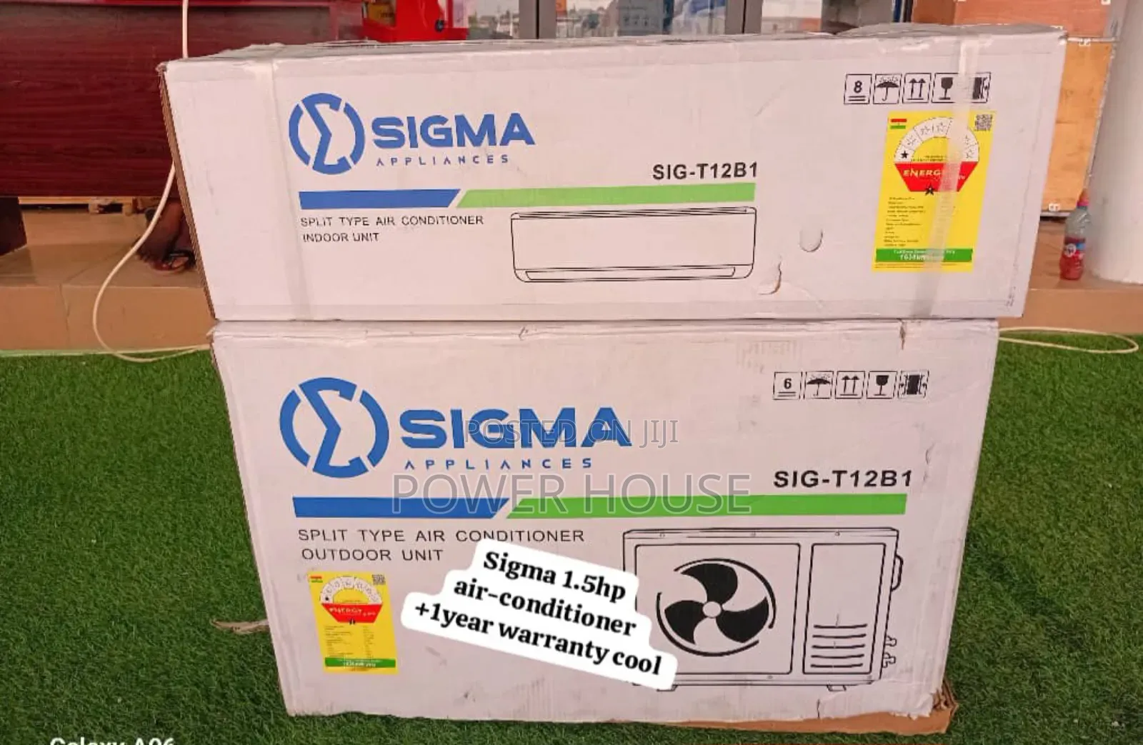 Standard Split Sigma 1.5hp Air-Conditioner Cool
