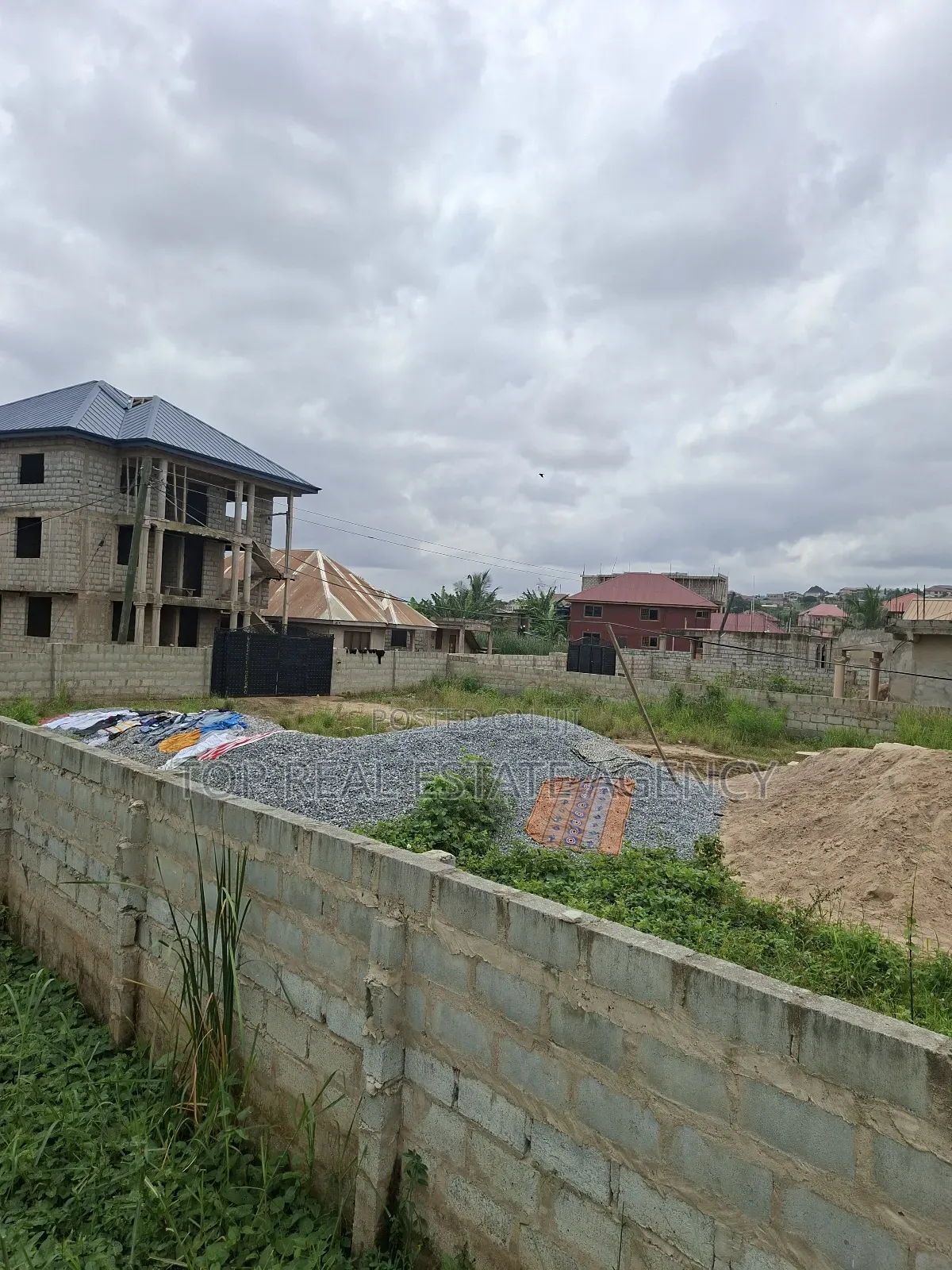 Half Land at Pokuase Ablekuma Highway for Sale