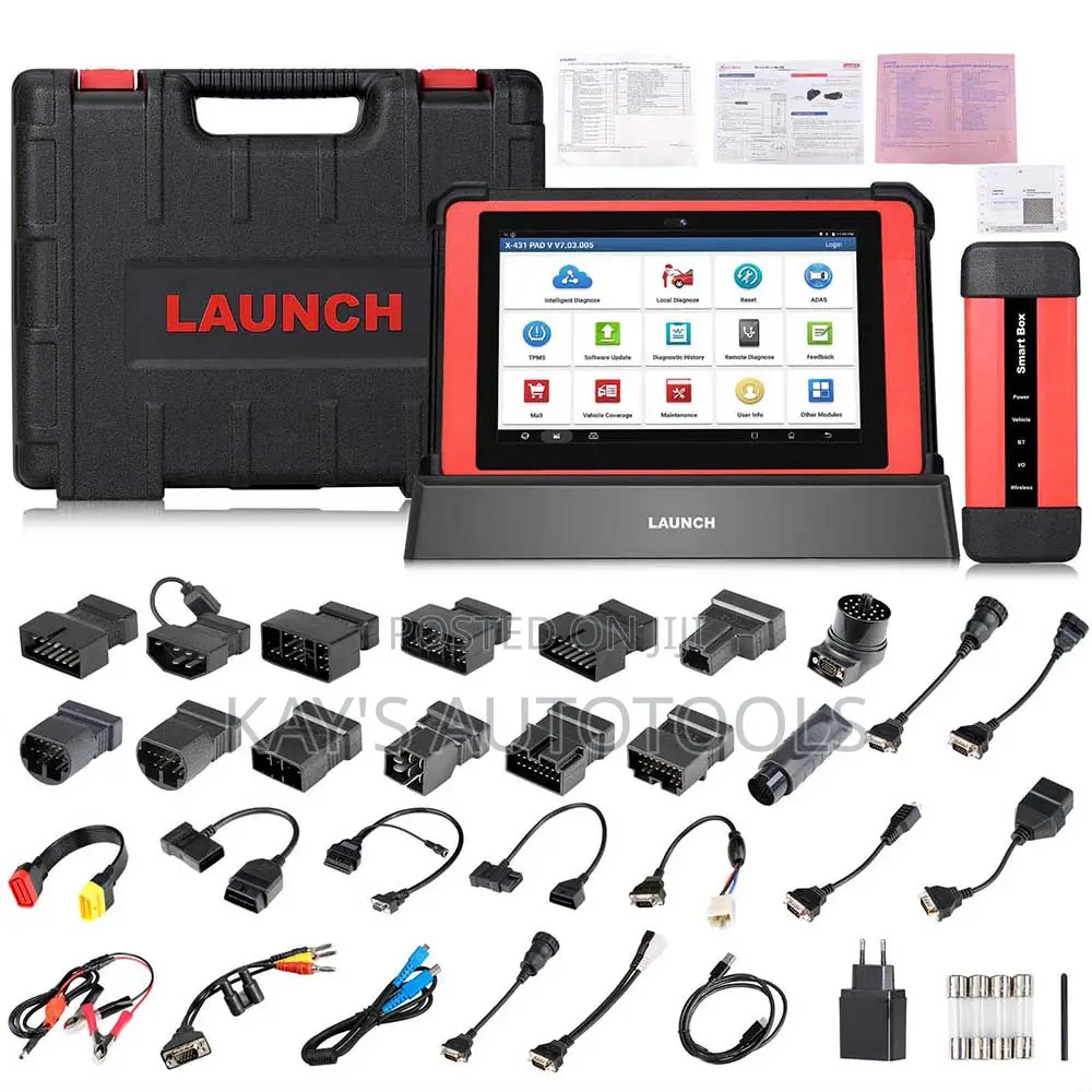 Launch X431 Pad v Professional Diagnostics Tool With Smart Box