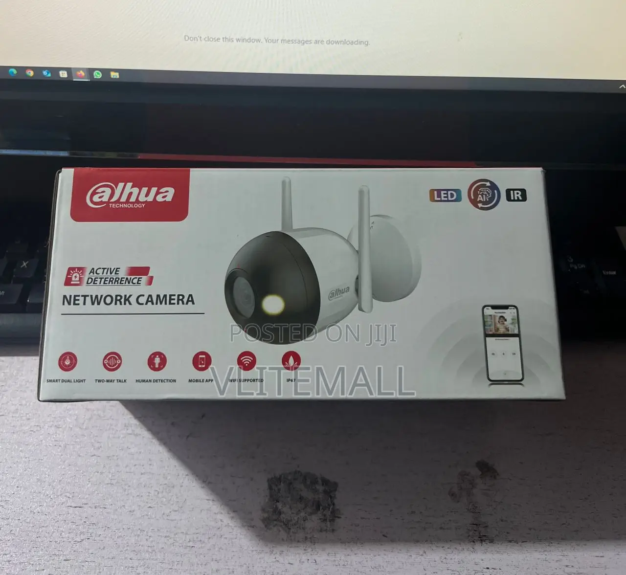 Dahua 2mp Fixed-Focal Wi-Fi Bullet Network Camera