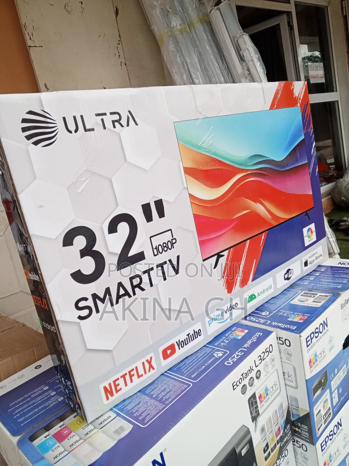 Ultra 32 Inch Smart Android Tv Fhd With Voice Control