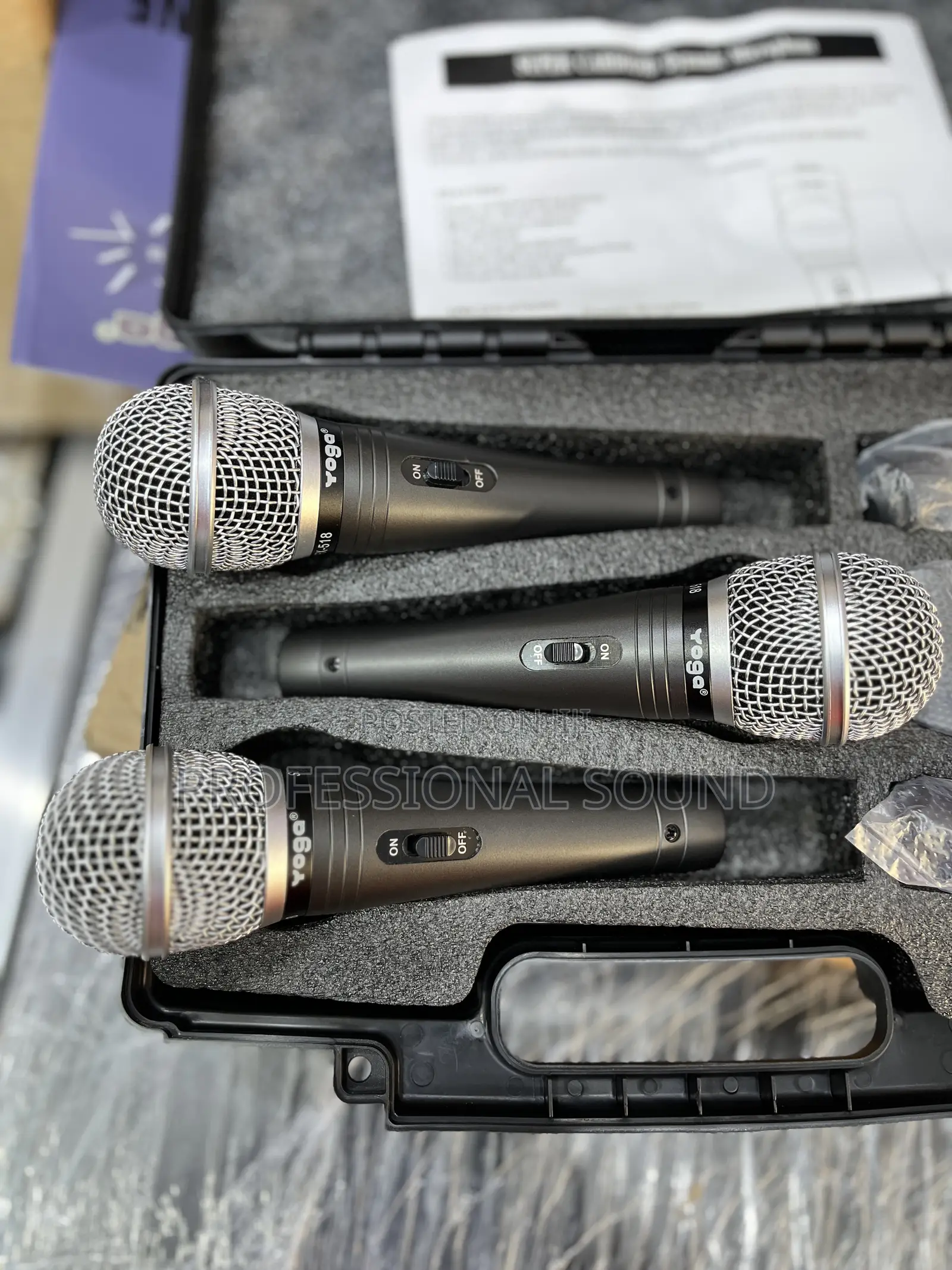 Dynamic 3set Michrophone