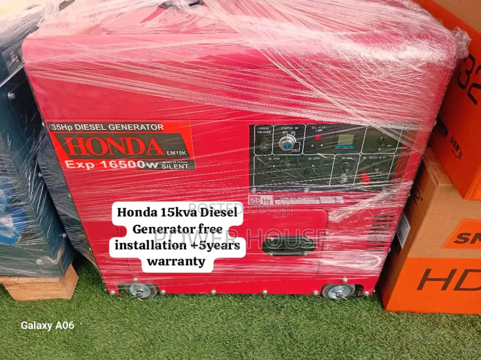 Quick Refill Honda Diesel Generator 15kva Silent