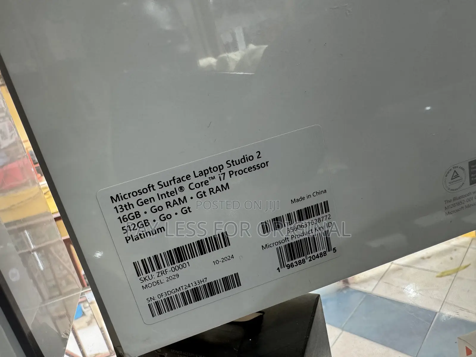 New Microsoft Surface Laptop Studio 2 16GB Intel Core i7 SSD 512GB