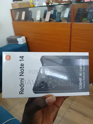 New Xiaomi Redmi Note 14 4G 128 GB Black