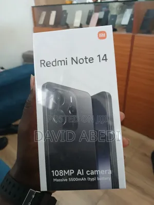 New Xiaomi Redmi Note 14 4G 128 GB Black