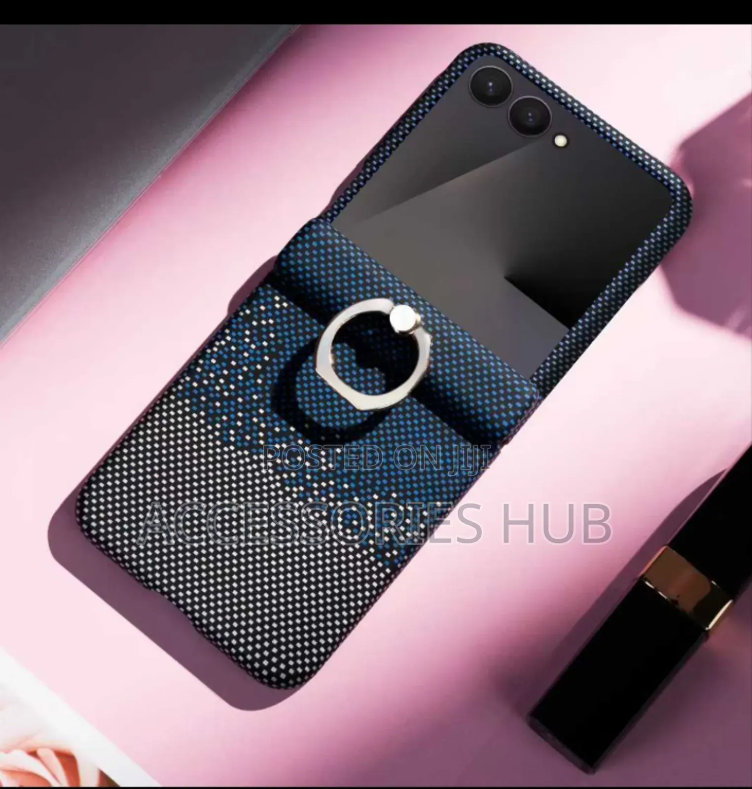 Z Flip 7 Stylish Cases With Ring and Inbuilt Protector