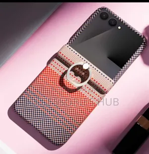 Z Flip 7 Stylish Cases With Ring and Inbuilt Protector