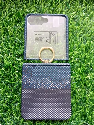 Z Flip 7 Stylish Cases With Ring and Inbuilt Protector