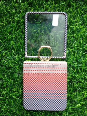 Z Flip 7 Stylish Cases With Ring and Inbuilt Protector