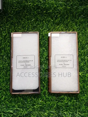 Z Fold 7 Luxury Leather Case With Inbuilt Protector and a Stand