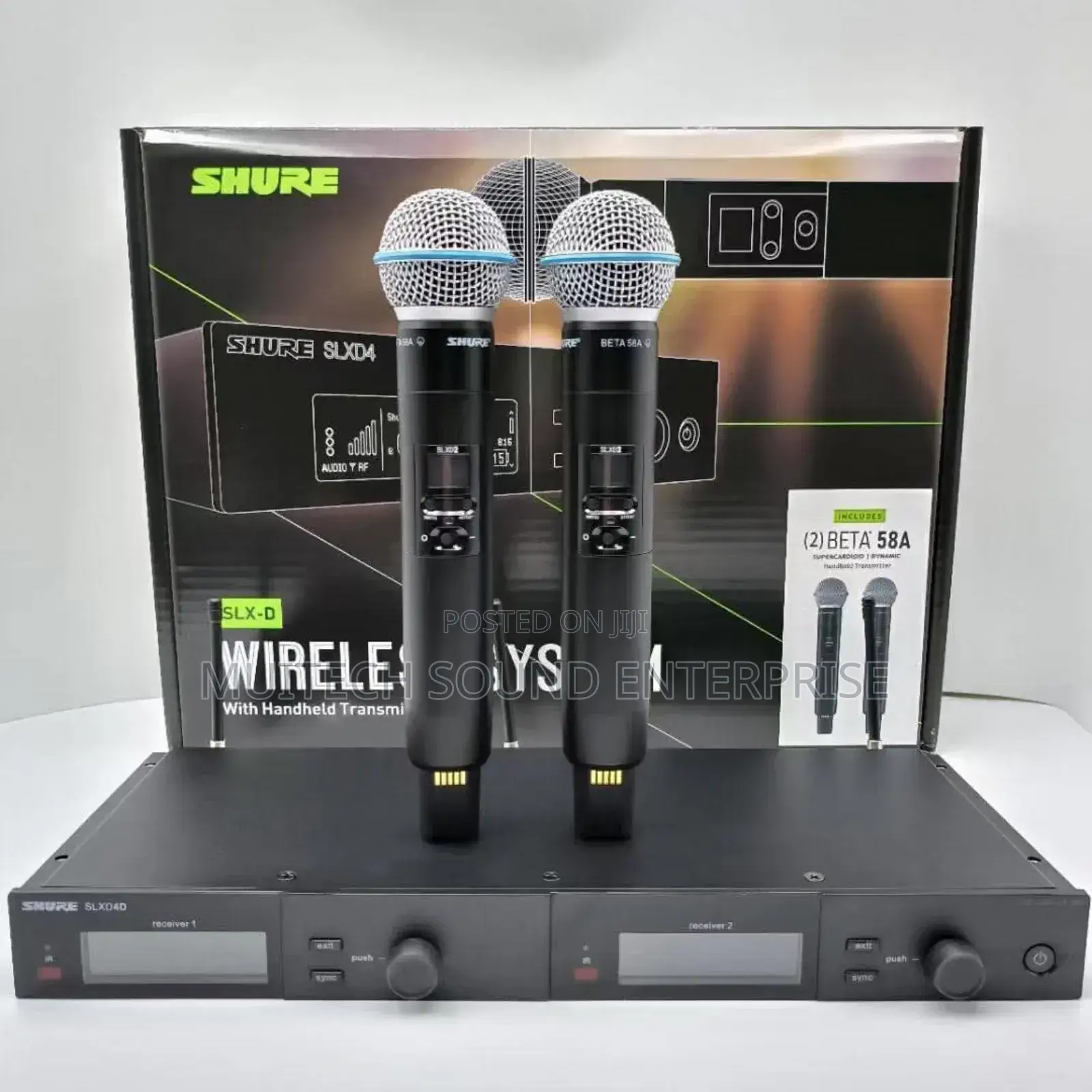 Shure 2 in 1 Wireless Mic (Slx-D)