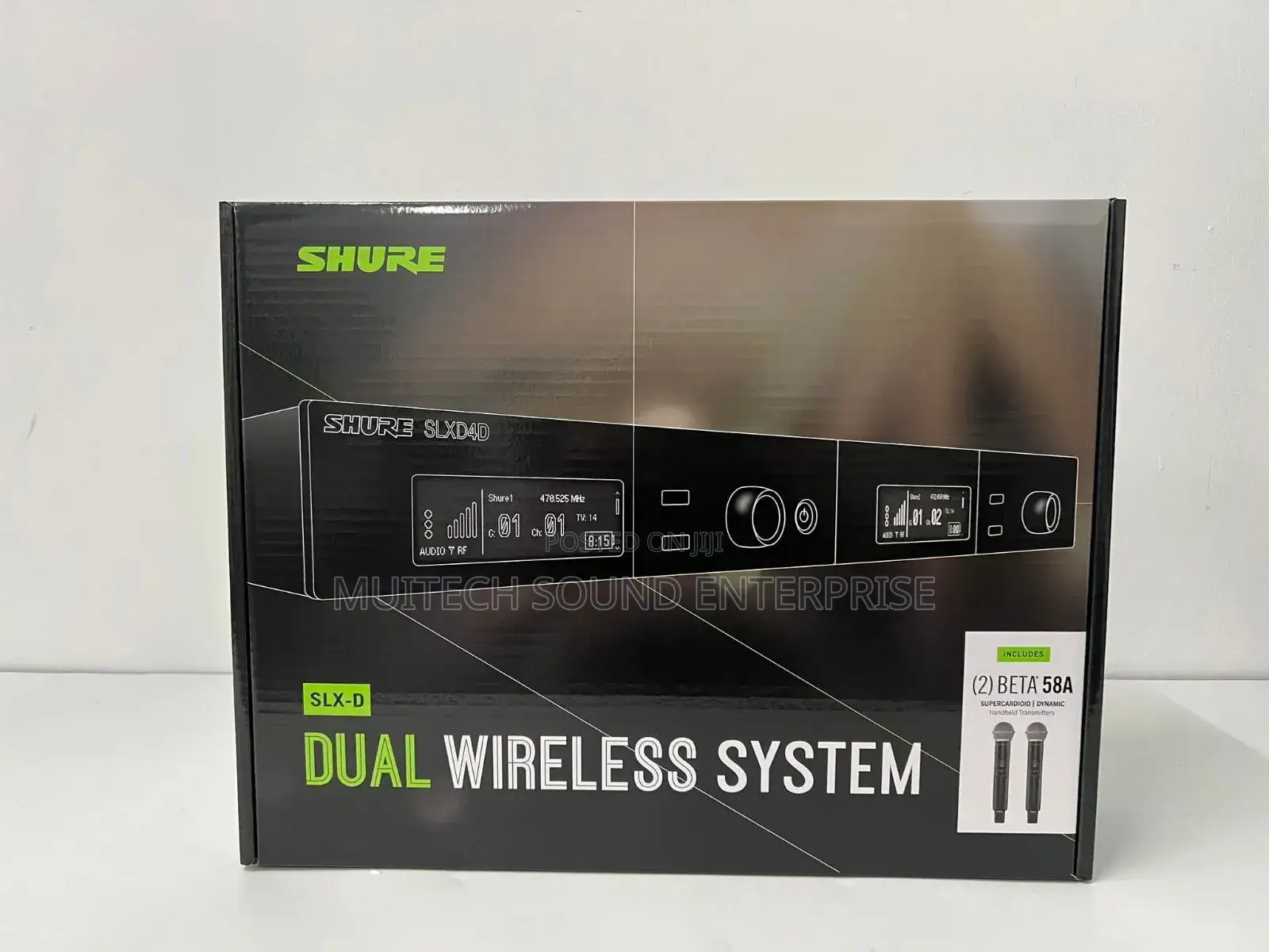 Shure 2 in 1 Wireless Mic (Slx-D)