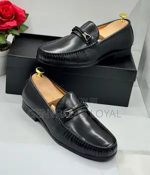 Tomford  Men Leather Black Loafers Shoe