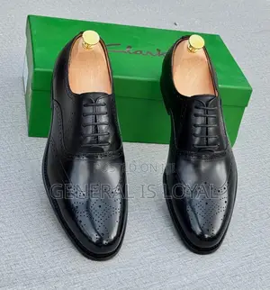 Clarks Black Official Men Shoe