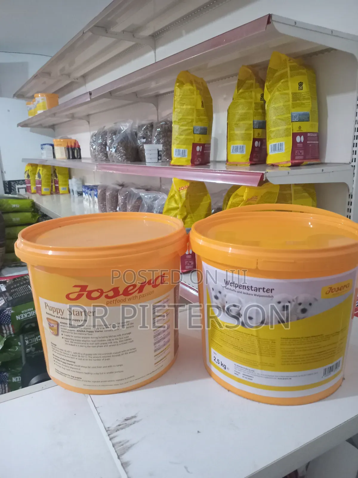 Josera Puppy Milk(2.5 Kg) Bucket Size