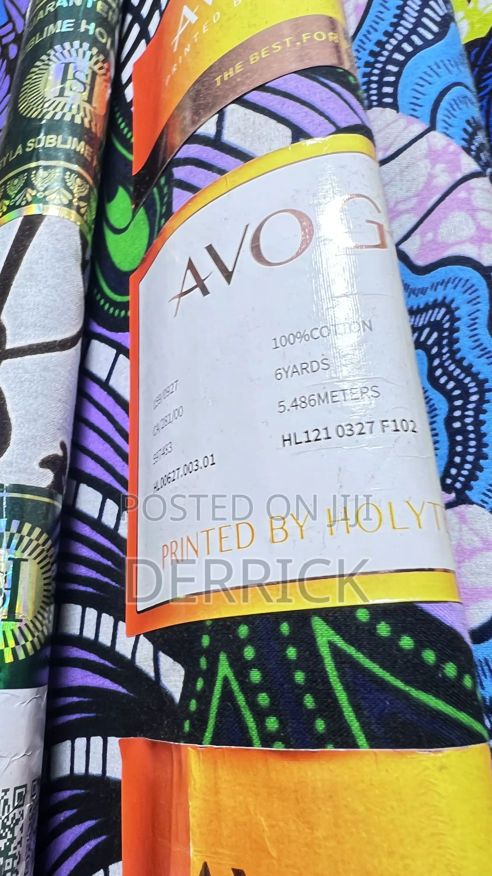 Avogan 6 Yards Textile