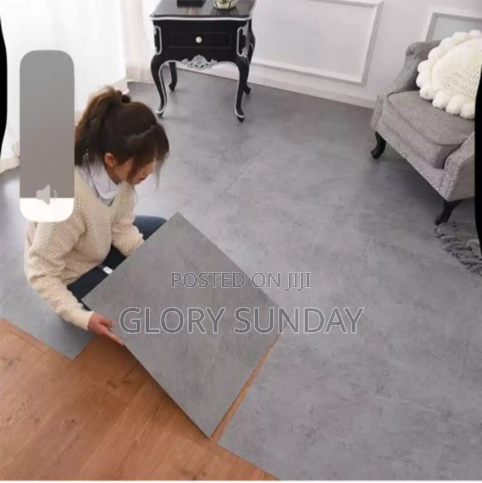 Square Shape Vinyl PVC Floor Tiles