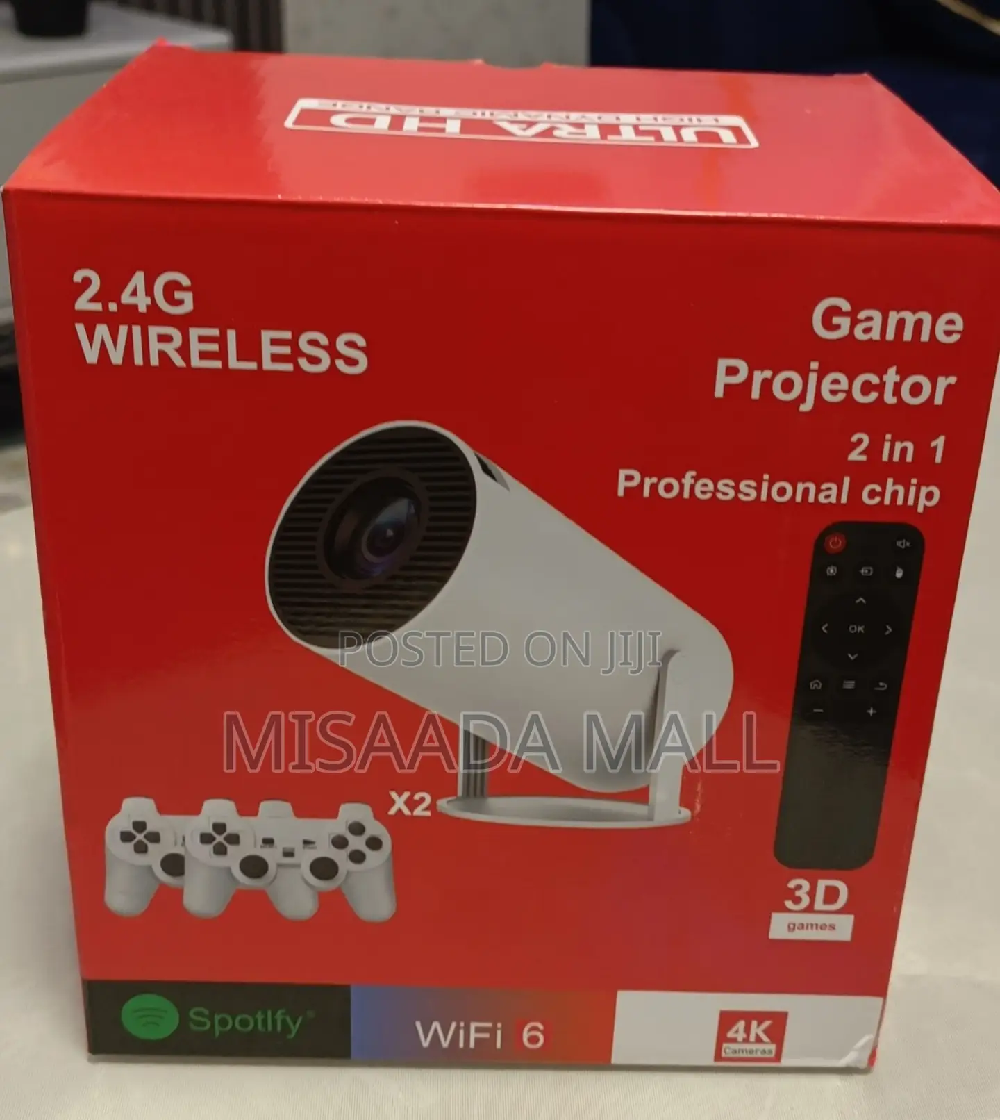 Smart Android Game Projector With Wireless Controller