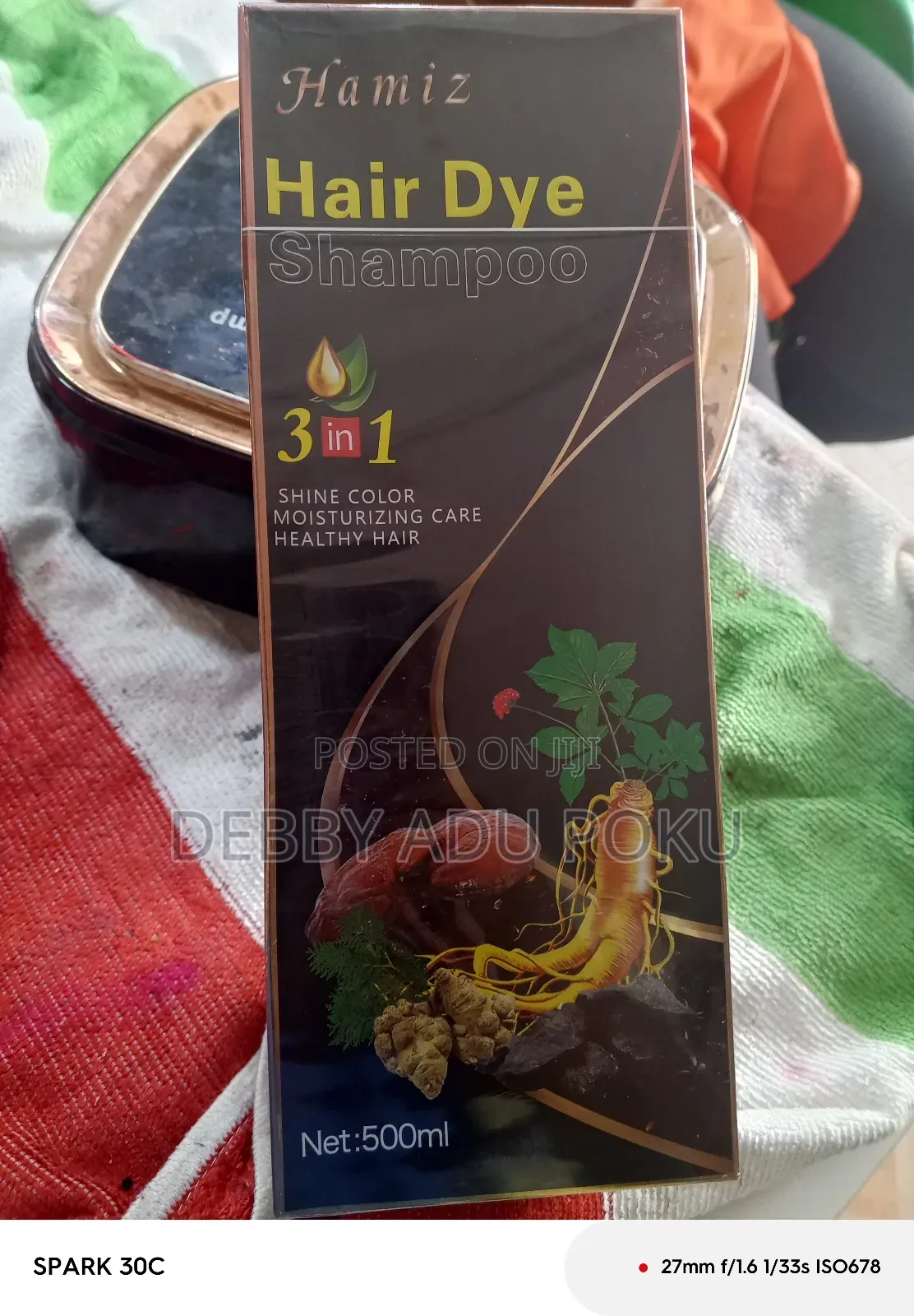 3 in 1 Shampoo Dye