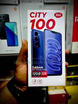 New Itel City 100 128 GB Black