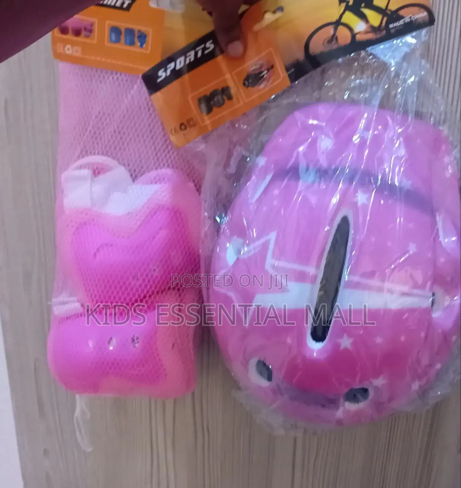 Helmet, Knee,Elbow And Arm Protection Set For Kids