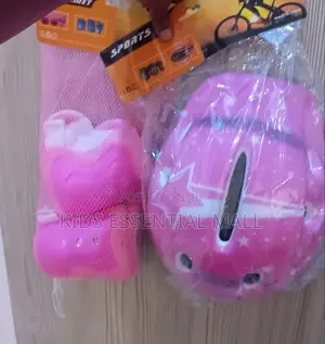 Helmet, Knee,Elbow And Arm Protection Set For Kids
