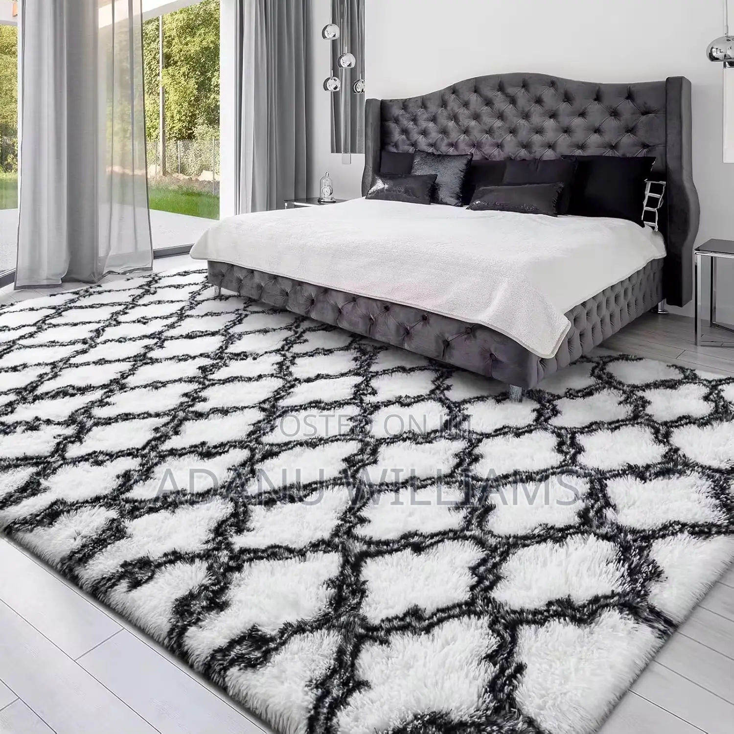 Top Notch Heavy Fluffy Center Carpet 200*300cm
