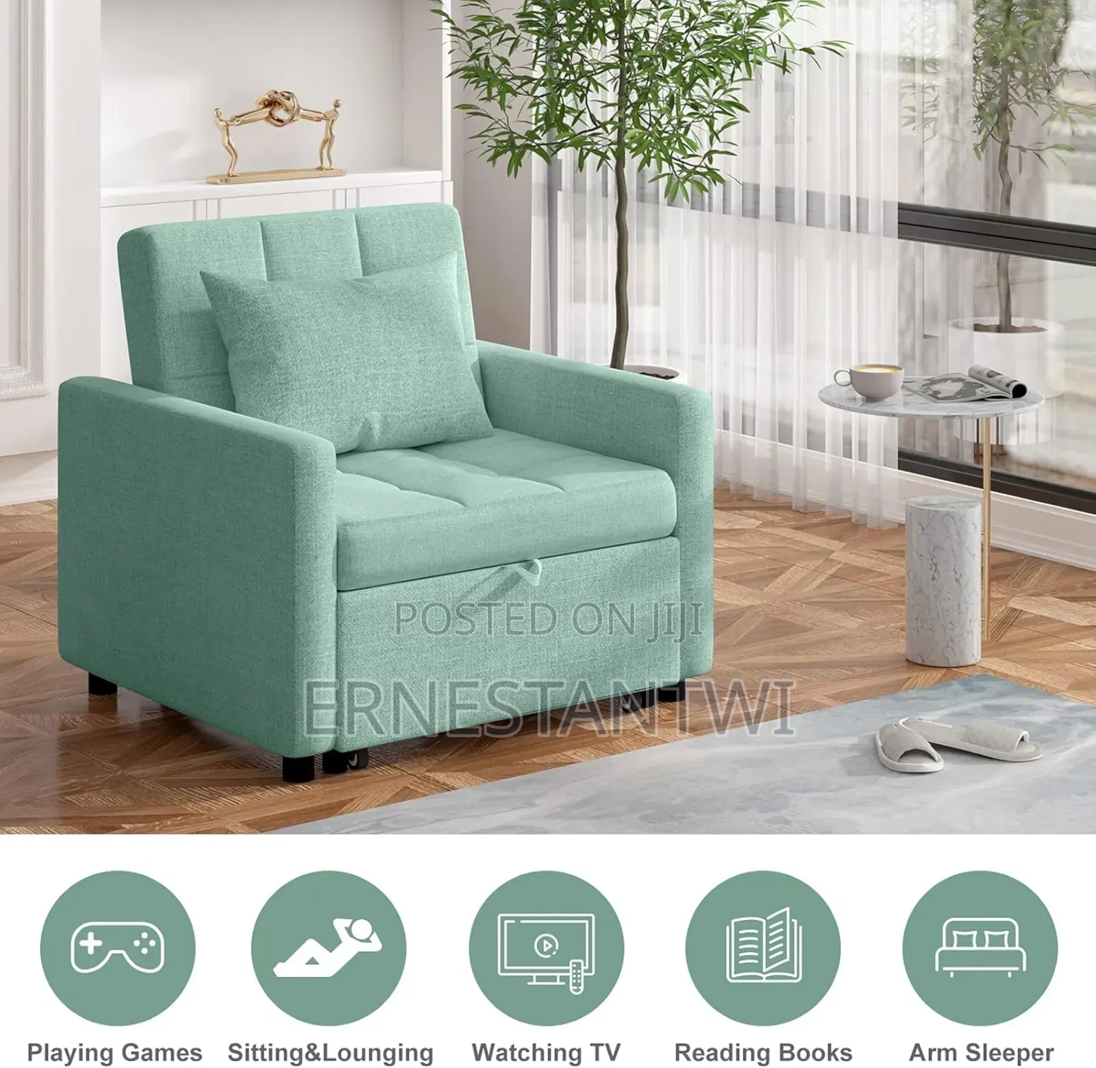 Lazy Chair With Incliner From Uk