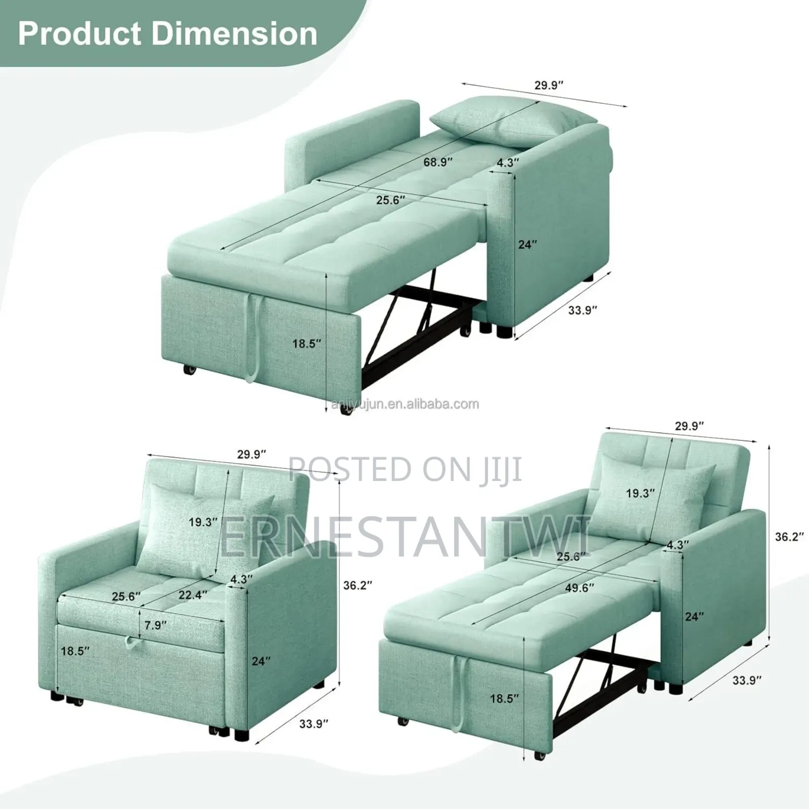 Lazy Chair With Incliner From Uk